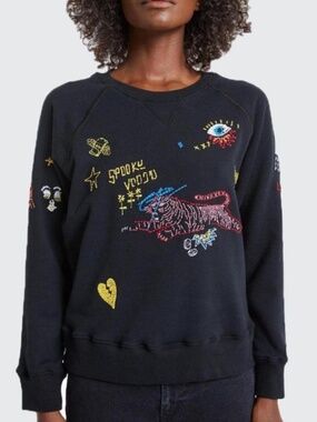 MOTHER cropped sweater shirt